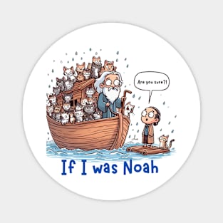 Noah’s Ark Cats Magnet